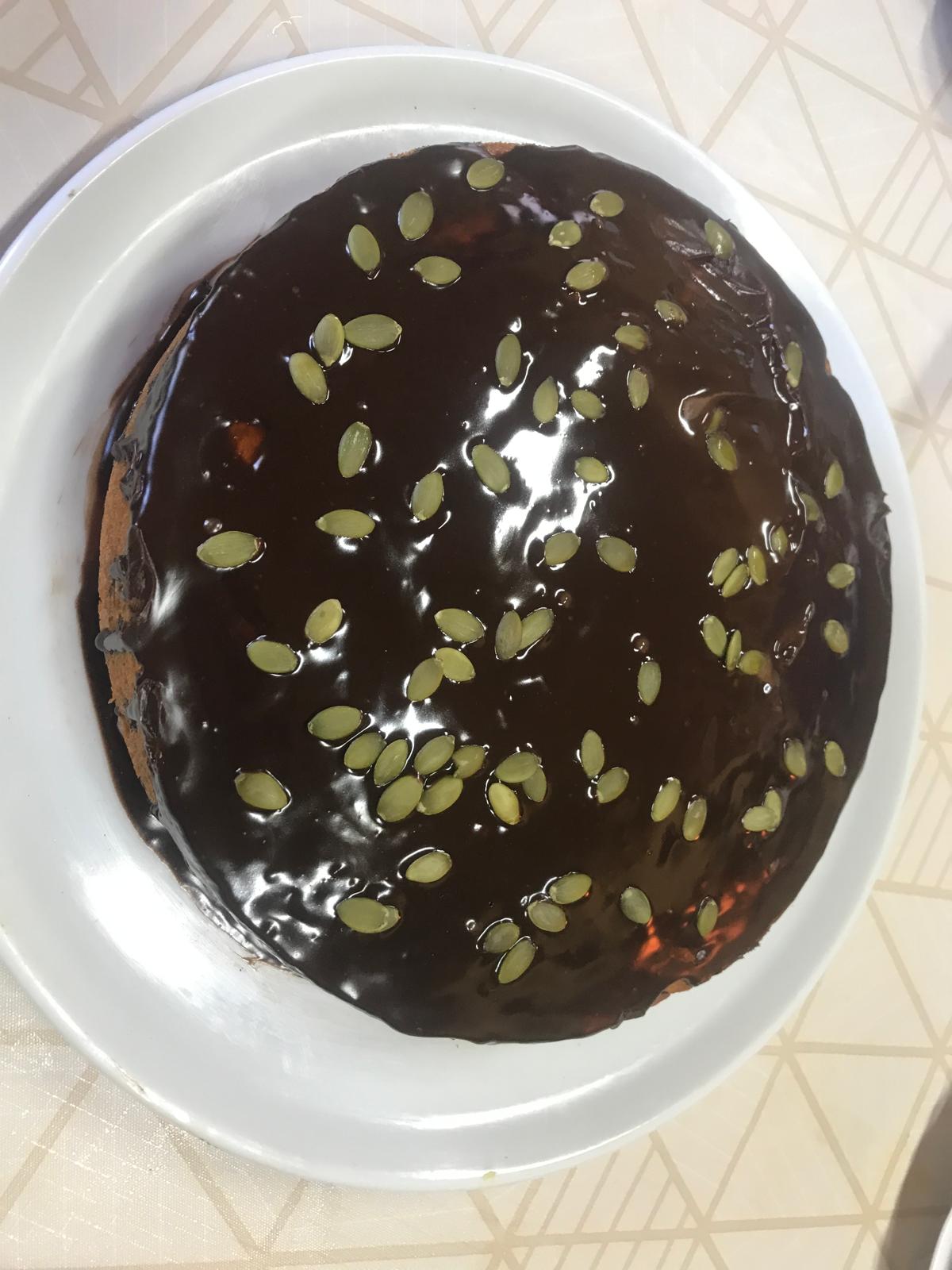 ¡Que bonito el bizcocho de calabaza! ¡Que bonito el bizcocho de calabaza!