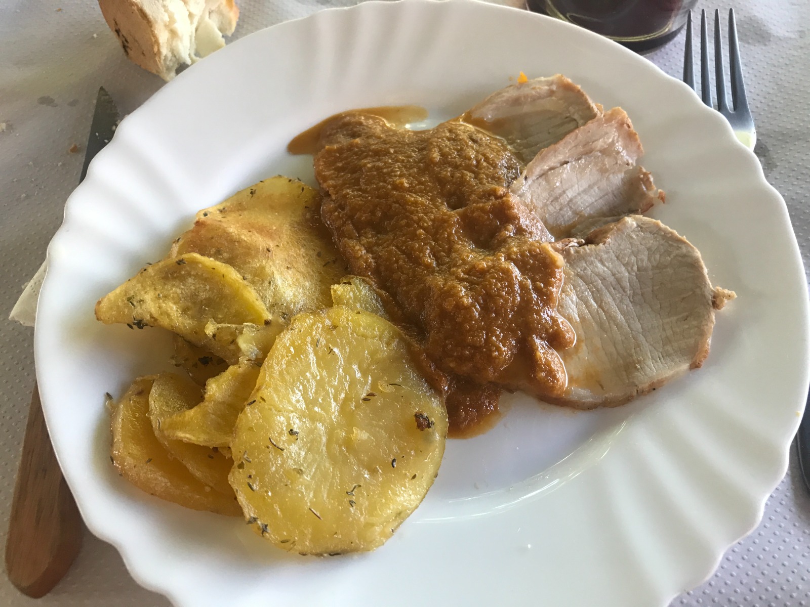 Lomo en salsa